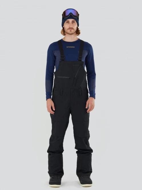 Fundango Benton 3L Bib Pants for men in black 2