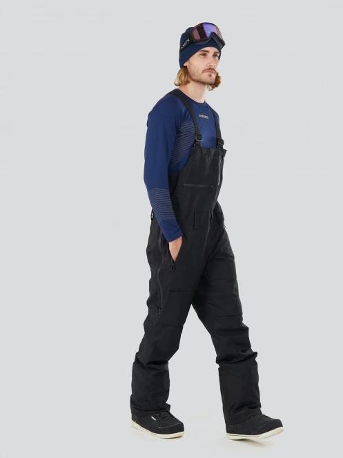 Fundango Benton 3L Bib Pants for men in black 4