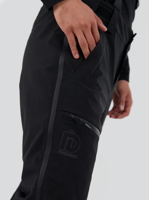 Fundango Mugo Fullzip Pants for men in black 7