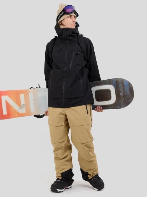 Fundango Benton ECO 3L Bib Pants in sand 4