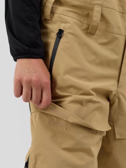 Fundango Benton ECO 3L Bib Pants in sand 8
