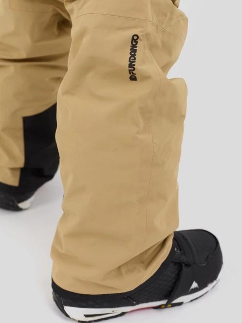 Fundango Benton ECO 3L Bib Pants in sand 9