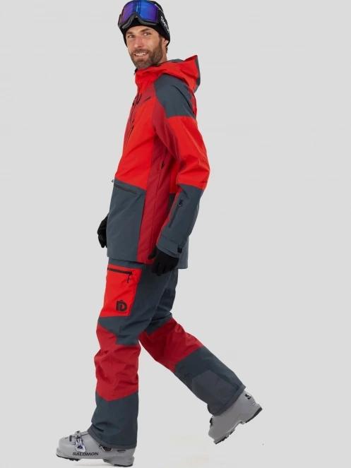 Fundango Nexara ECO 3L Pants for men in red 5