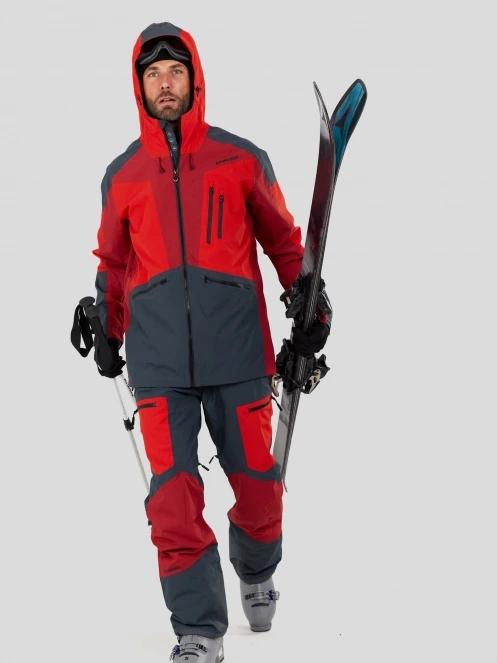 Fundango Nexara ECO 3L Pants for men in red 4