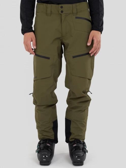 Fundango Artane ECO 3L Shell Pants for men in green 2