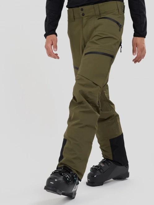 Fundango Artane ECO 3L Shell Pants for men in green 4