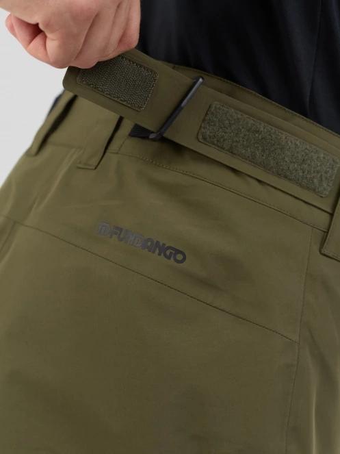 Fundango Artane ECO 3L Shell Pants for men in green 8