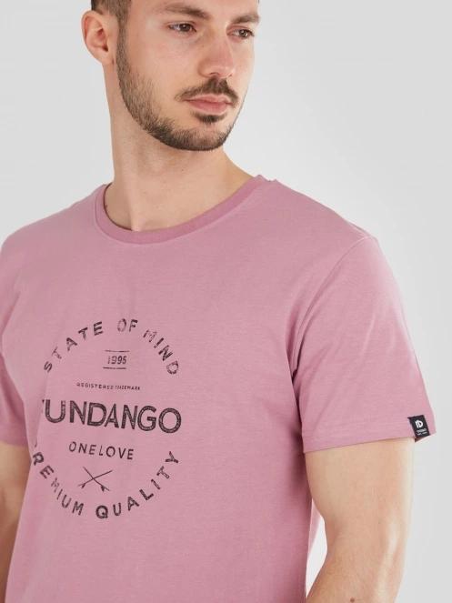 Fundango Basic-T Logo 04 for men in purple 6