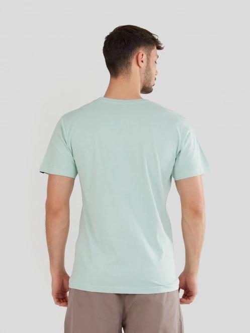 Fundango Basic-T Logo 04 for men in light blue 3