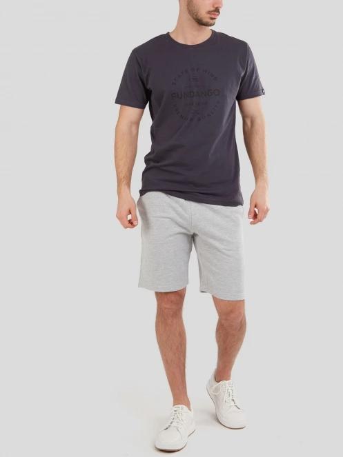 Fundango Basic-T Logo 04 for men in grey 5
