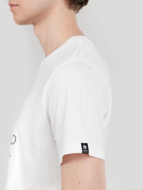 Fundango Basic-T Logo 04 for men in white 6