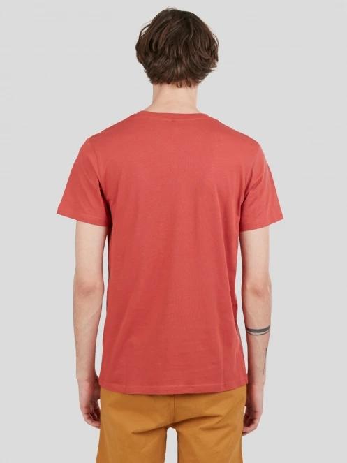 Fundango Basic-T Logo 04 for men in red 3