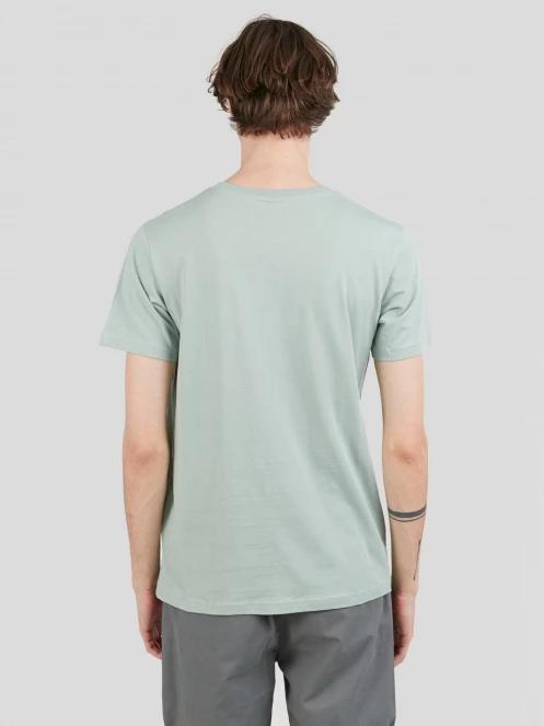Fundango Basic-T Logo 04 for men in green 3