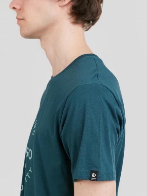 Fundango Basic-T Logo 04 for men in green 6
