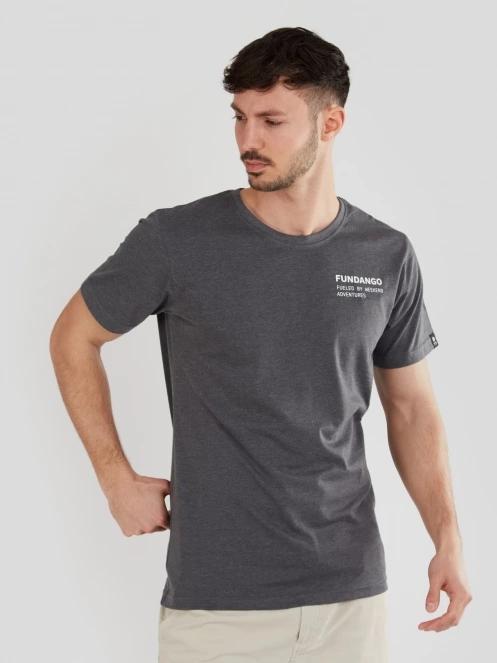 Fundango Basic-T Logo 07 for men in grey 2