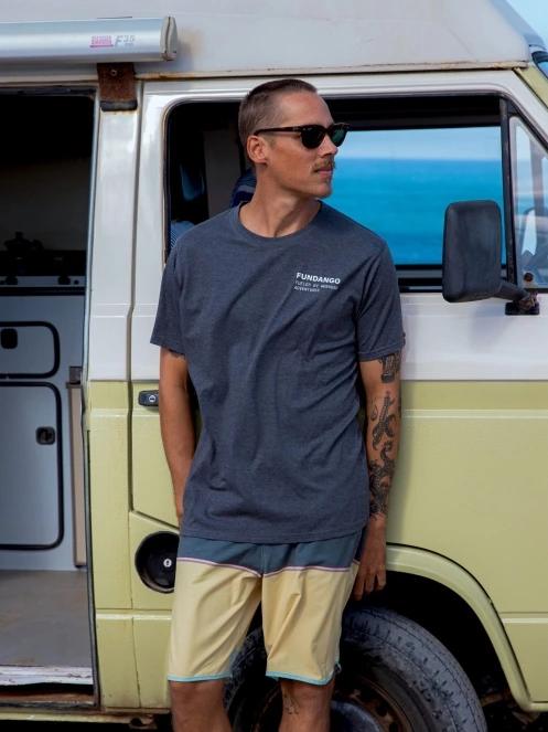 Fundango Basic-T Logo 07 for men in grey 8