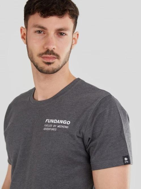 Fundango Basic-T Logo 07 for men in grey 7