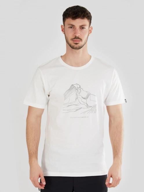 Fundango Basic-T Logo 11 for men in white 2