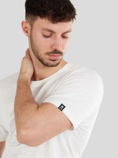 Fundango Basic-T Logo 11 for men in white 5
