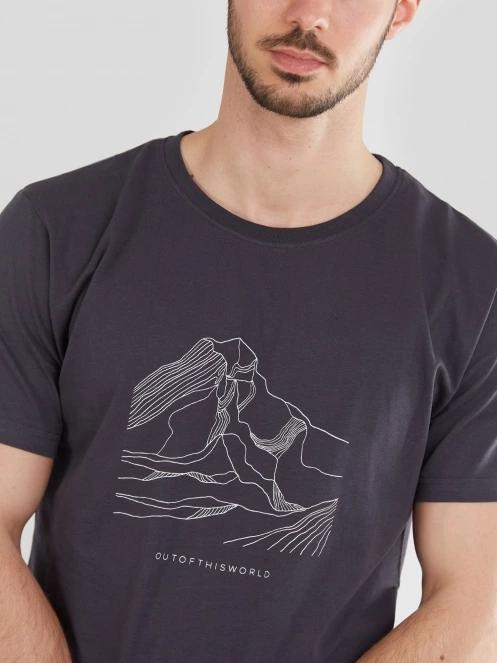 Fundango Basic-T Logo 11 for men in grey 5