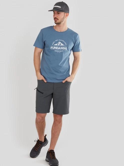 Fundango Basic-T Logo 12 for men in blue 4
