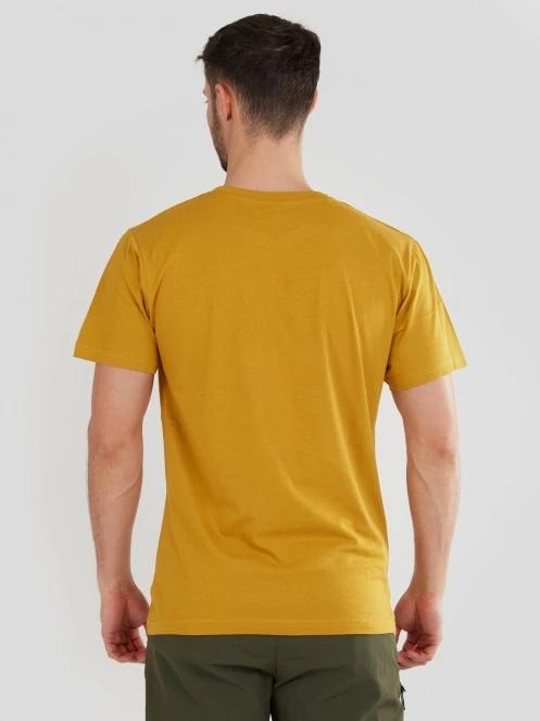 Fundango Basic-T Logo 12 for men in yellow 3