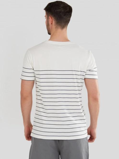 Fundango Jaggy Pocket T-shirt for men in white 3