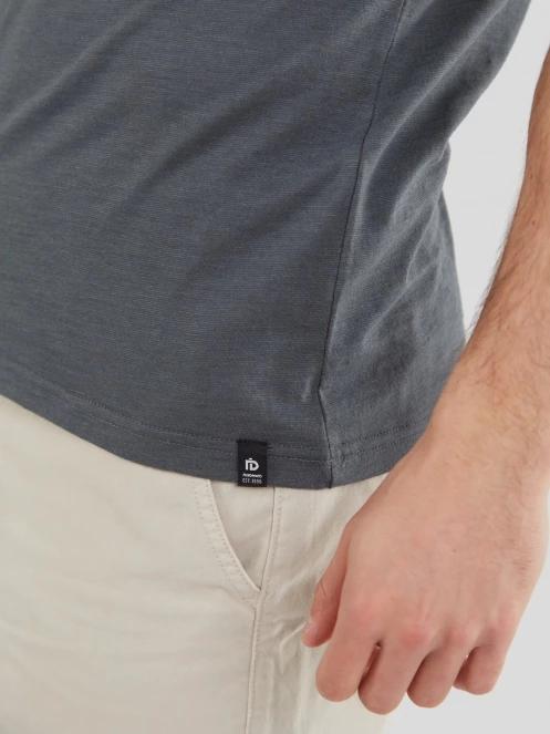 Fundango Jaggy Structured T-Shirt for men in grey 6