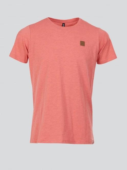 Fundango Jaggy Structured T-shirt for men in pink 7