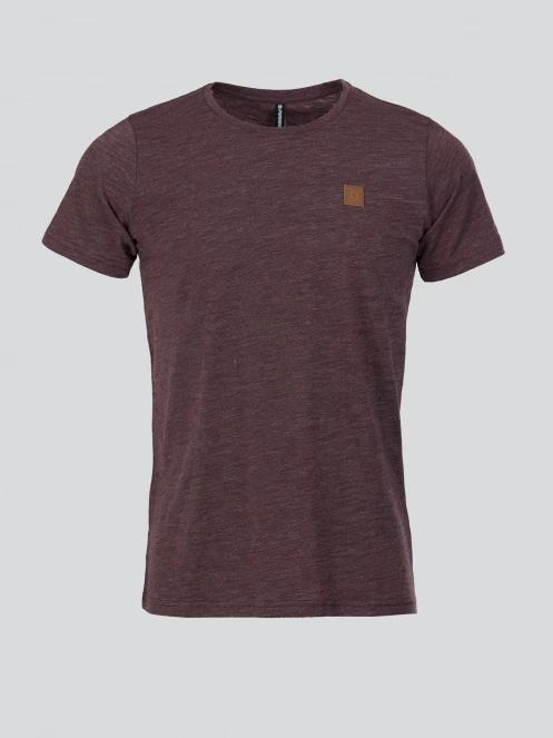 Fundango Jaggy Structured T-shirt for men in red 7