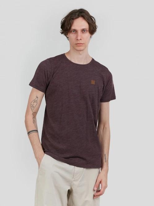 Fundango Jaggy Structured T-shirt for men in red 2
