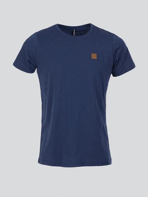 Fundango Jaggy Structured T-shirt for men in dark blue 7
