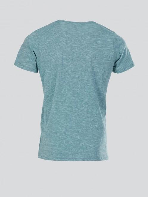 Fundango Jaggy Structured T-shirt for men in light blue 8