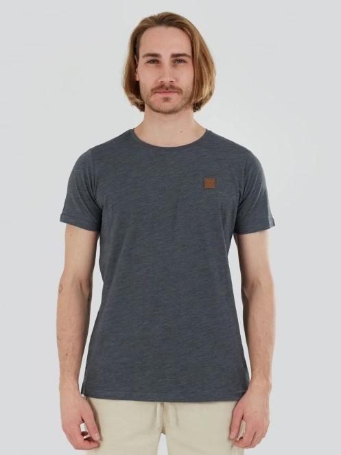 Fundango Jaggy Structured T-shirt for men in grey 2