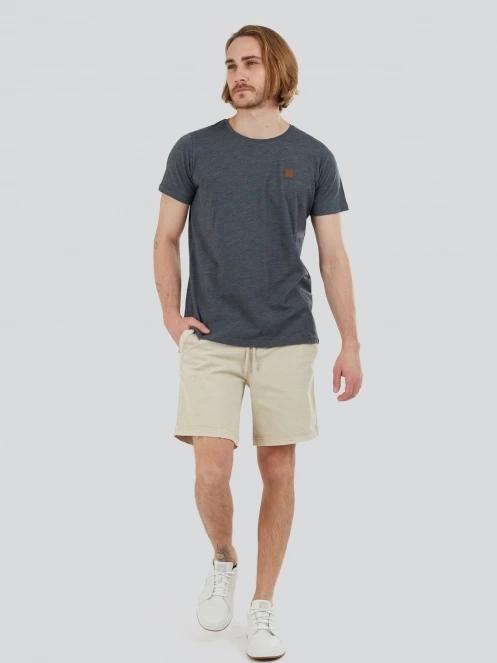 Fundango Jaggy Structured T-shirt for men in grey 4