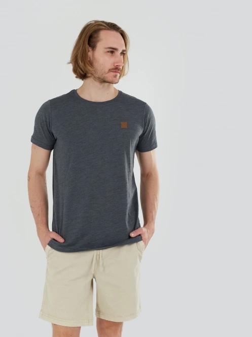 Fundango Jaggy Structured T-shirt for men in grey 5