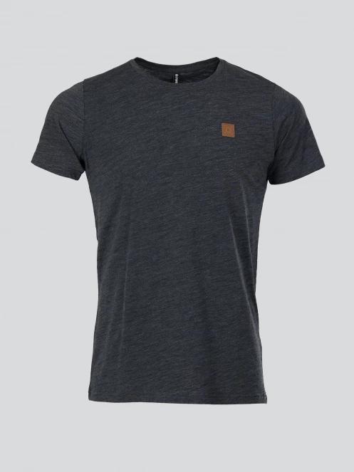 Fundango Jaggy Structured T-shirt for men in black 8