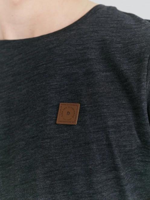 Fundango Jaggy Structured T-shirt for men in black 6
