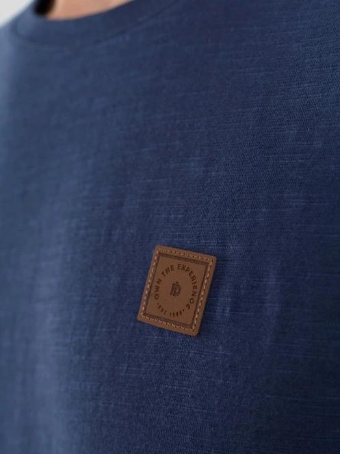 Fundango Jaggy Structured T-shirt for men in dark blue 6