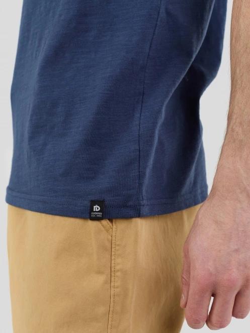 Fundango Jaggy Structured T-shirt for men in dark blue 7