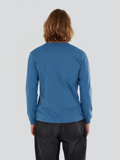 Fundango Justin Longsleeve T-shirt for men in blue 3