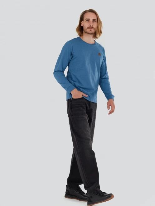 Fundango Justin Longsleeve T-shirt for men in blue 4
