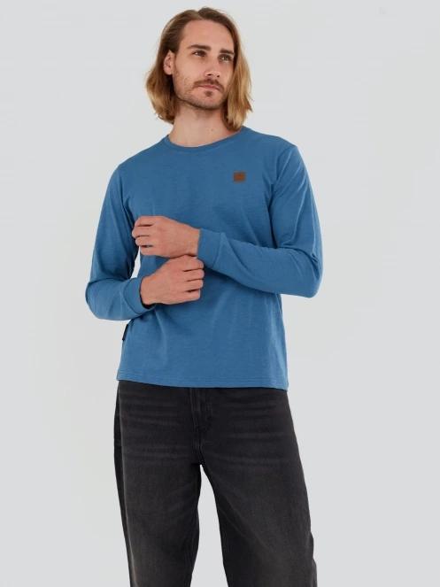 Fundango Justin Longsleeve T-shirt for men in blue 5