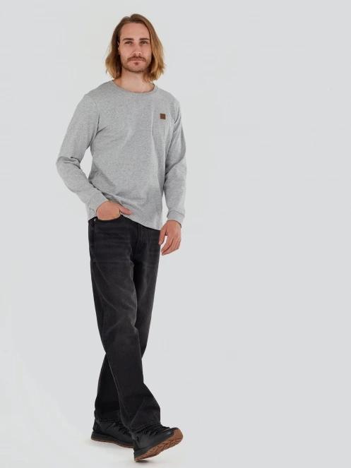 Fundango Justin Longsleeve T-shirt for men in grey 4