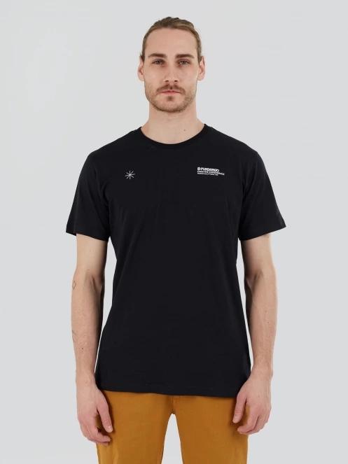 Fundango Compass Graphic-T for men in black 2