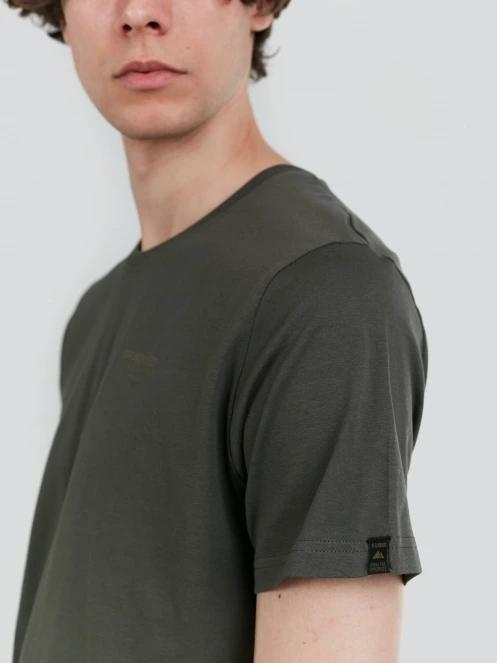 Fundango Mont Blanc Graphic-T for men in oliv 6