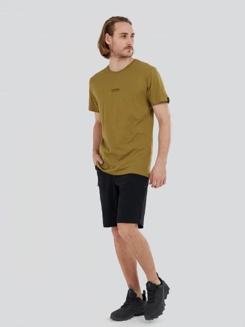 Fundango Globe Graphic-T for men in green 5