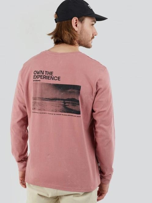 Fundango Surfer Graphic-T for men in pink 2