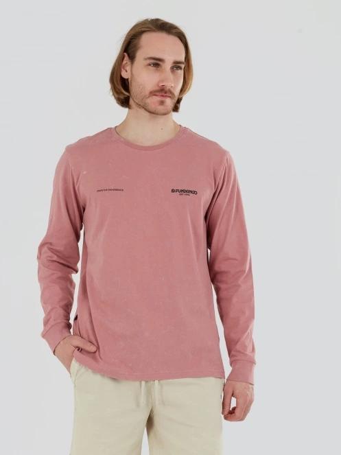 Fundango Surfer Graphic-T for men in pink 3