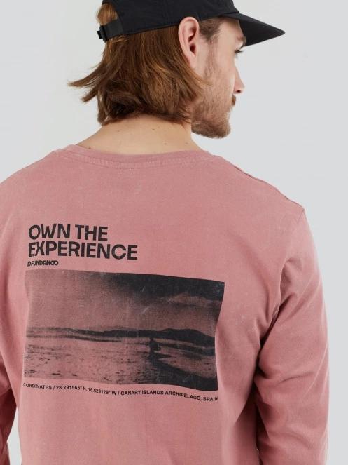 Fundango Surfer Graphic-T for men in pink 6